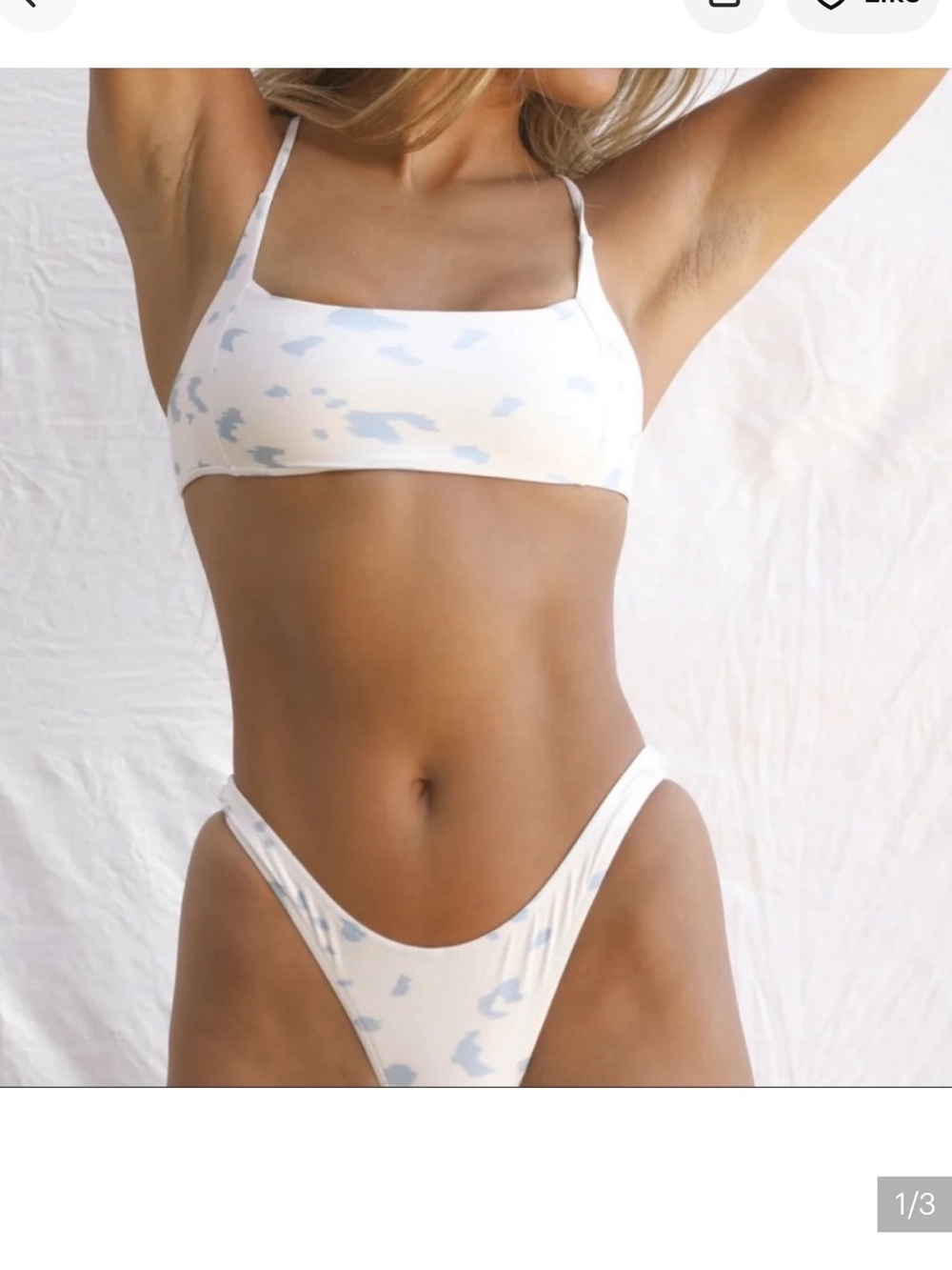 Stone Fox Swim bikini bottom Zen spot Medium